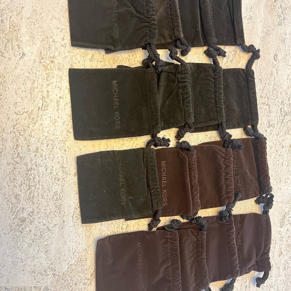 MICHAEL Michael Kors Jewelry Pouches - Black and Brown